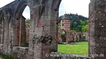 Vandalismus in Calw: Graffiti und Feuer: Noch keine Tatverdächtigen