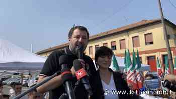 Elezioni a Lissone: Salvini al mercato per Laura Borella, abbracci e "in bocca al lupo" - Il Cittadino di Monza e Brianza