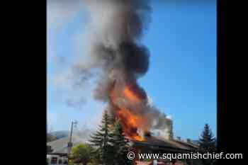 Large fire at Quaaout Lodge and Spa on Little Shuswap Lake - Squamish Chief