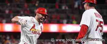 Goldschmidt ferme les livres de façon spectaculaire contre Toronto