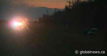 Head-on collision kills female motorcyclist near Edmonton Garrison, charges pending