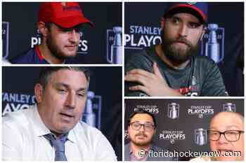 WATCH: Panthers Postgame w/ Barkov, Ekblad & Bruno - Florida Hockey Now