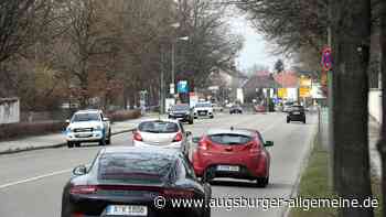 Neusäßer Straße bekommt Radwege – verliert aber eine Spur für Autos