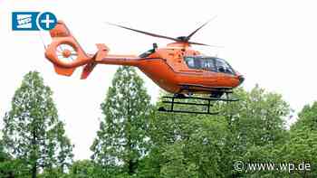 Rettungshubschrauber landet nach Unfall im Wald bei Meschede - WP News