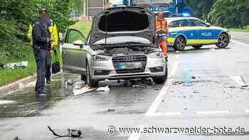 Frau stirbt bei Verkehrsunfall - Auto kracht in Kehl auf Lastwagen - Schwarzwälder Bote
