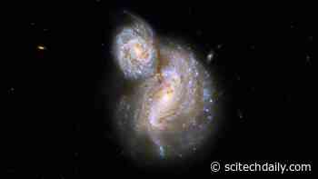 Hubble Captures a Peculiar Galactic Pair