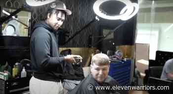 Watch C.J. Stroud, TreVeyon Henderson, Dawand Jones and Gee Scott Jr. Attempt to Cut Hair With Hilarious Resul - Eleven Warriors