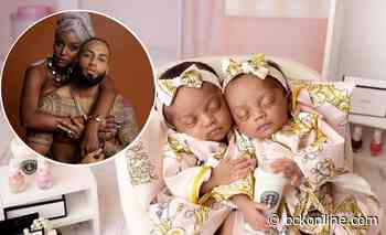 AMARA LA NEGRA AND ALLAN MUESES SHARE FIRST PHOTOS OF TWINS - BCK