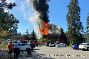 VIDEO: Shuswap resort engulfed in flames - Creston Valley Advance