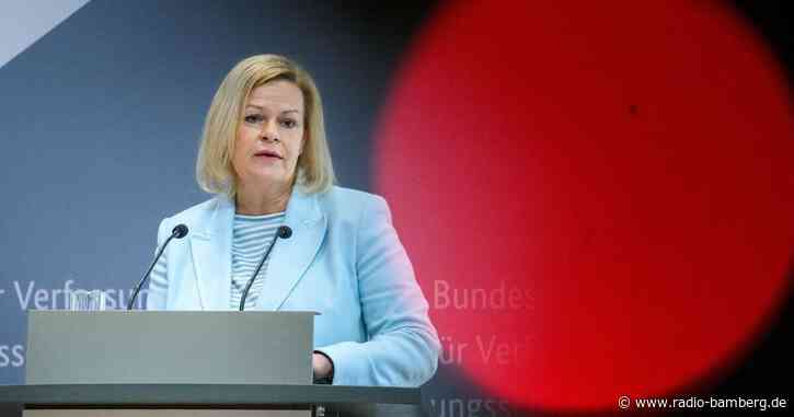 Innenministerin Faeser für mehr Schutz vor Desinformation