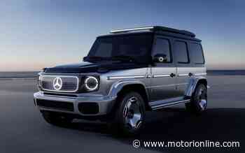 Mercedes EQG sarà in grado di ruotare di 360° sul proprio asse [VIDEO] - Motorionline