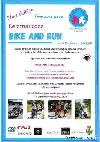 3ème édition – Bike and Run Aramon samedi 7 mai 2022 - Unidivers