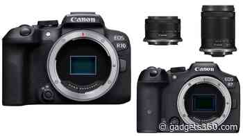 Canon EOS R7, EOS R10 Mirrorless Cameras Along With RF-S Lenses Launched in India