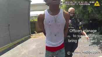 Atlanta police arrest suspected gang member after he led police on a foot chase - WSB Atlanta