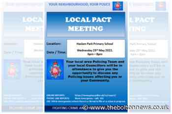 Bolton South police to hold meeting in Rumworth - The Bolton News