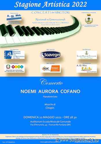 Francavilla Fontana, stagione Agimus: concerti di Noemi Aurora Cofano e Antonio Argentieri - Puglia News 24