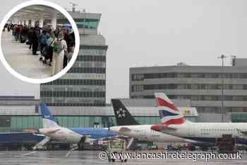 Manchester Airport queues today as customers report “travel chaos”