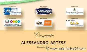 Alessandro Artese sul palco per l’Agimus di Francavilla Fontana - Salentolive24