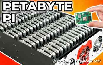 Raspberry Petabyte Pi Project 1.2 Petabytes storage - Geeky Gadgets