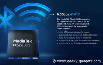 World's first complete Wi-Fi 7 platforms unveiled by MediaTek - Geeky Gadgets
