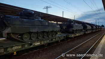 Riesa: Wohin rollen die Panzer vom Riesaer Bahnhof? - Sächsische.de