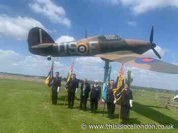 Fighter pilot honoured in VE Day commemoration ceremony