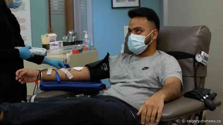Calgary Muslim group rallies members to make life-saving, first time blood donations
