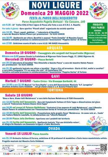 A Novi, Arquata, Ovada, Tortona e Gavi la 25esima edizione di Fest'Acos - Radio Gold