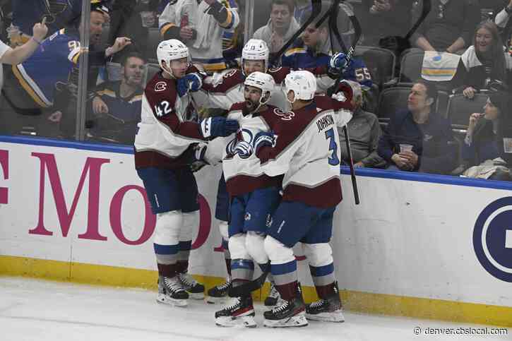 Nazem Kadri Has Hat Trick, Avs Beat Blues 6-3 To Take 3-1 Series Lead
