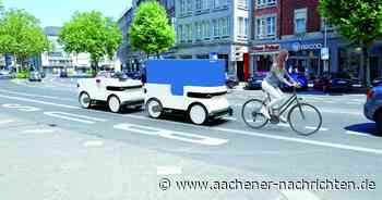 Forschungsprojekt: Der Ducktrain könnte bald Pakete durch die Stadt transportieren