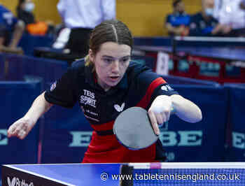 Williams steps up in Para pathway - Table Tennis England
