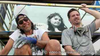 Street Art a Caorle, ecco all'opera Tony Gallo, Any, Alessio-b e Zero Mentale - Video