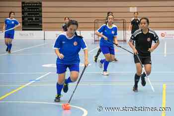 School sports: Tampines Meridian JC wins first girls' A Division floorball gold - The Straits Times