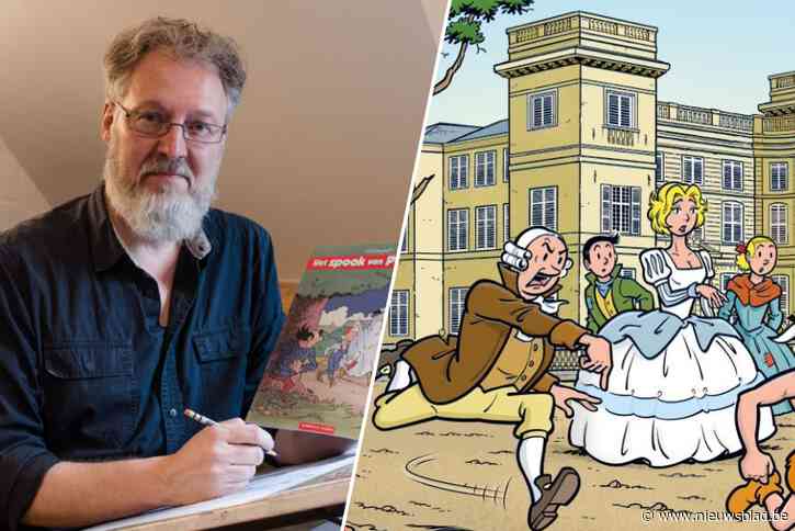 Striptekenaar Suske & Wiske put inspiratie eigen omgeving: “Ik wist dat ik vroeg of laat het kasteel van Hingene zou gebruiken in de strip”