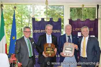 Il Lions club Fabriano consegna il Premio Armezzani a Luca Ciappelloni e le prestigiose Melvin Jones Fellowship a Geremia Ruggeri e Stefano Lippera - AltrogiornaleMarche