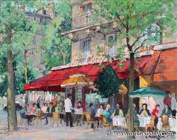 Constantin Kluge - A Master Painter of Paris - On View at Findlay Galleries Palm Beach - ArtfixDaily
