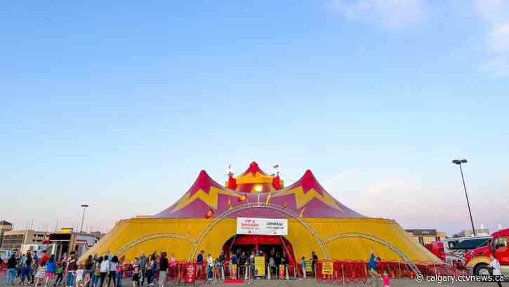 Under the big top: Circus sets up at CrossIron Mills