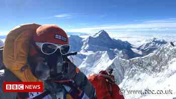 Leslie Binns 'cried tears of joy' after making Everest summit