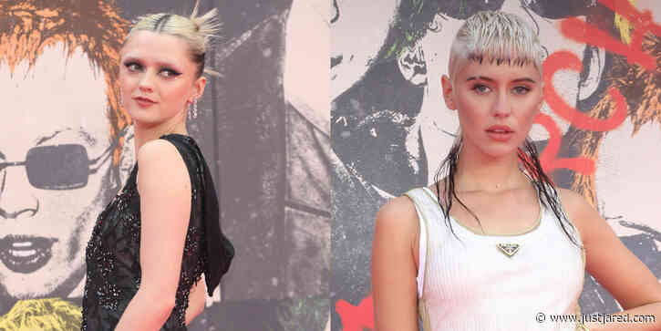 Maisie Williams & Iris Law Go Punk for the Premiere of Danny Boyle's 'Pistol' in London