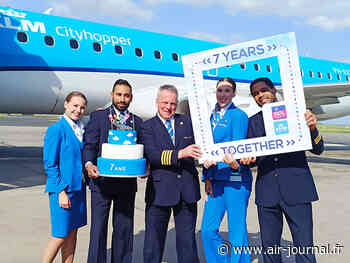Montpellier fête 7 ans de présence de KLM - Air-Journal