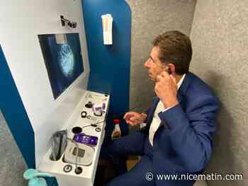 Le Département des Alpes-Maritimes teste une cabine de télémédecine qui pourrait aider les territoires en pénurie de médecins