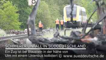 Zug kollidiert nahe Ulm mit Bus - mehrere Schwerverletzte - Süddeutsche Zeitung - SZ.de