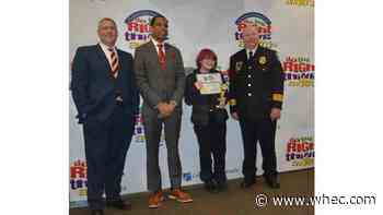 Do the Right Thing: Aleyx helped an injured staff member at their school