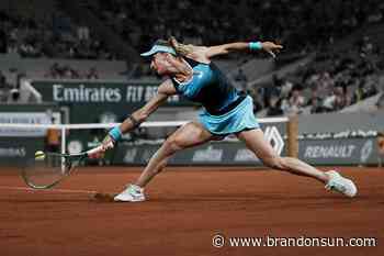 Ukrainian tennis player laments lack of support in her sport - The Brandon Sun