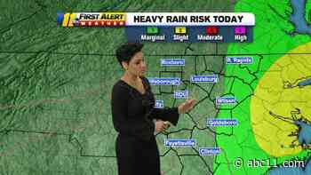 Mostly Cloudy, Spotty Shower Tomorrow