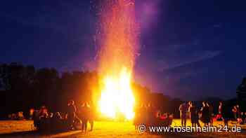 Wieder Sonnwendfeuer im Rosenheimer Süden