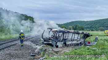 Zwei Schwerverletzte bei Kollision von Zug und Bus bei Ulm - Wetterauer Zeitung