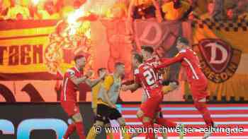 Sieg in Dresden: Kaiserslautern feiert Zweitliga-Aufstieg