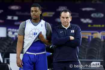 Duke basketball: Return of star guard looking less likely - Ball Durham