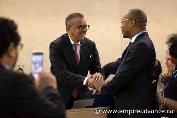 WHO chief Tedros reappointed to second five-year term - Virden Empire Advance